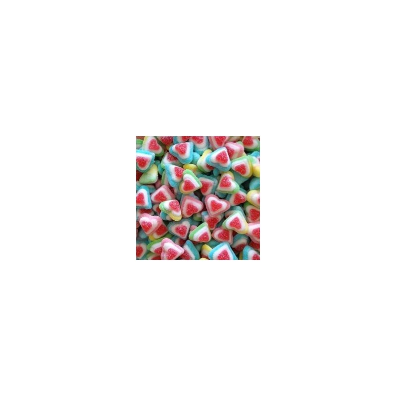 DULCEPLUS Cœurs 3D assortis sucrés 100g DULCEPLUS Cœurs 3D assortis sucrés 100g