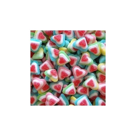 DULCEPLUS Cœurs 3D assortis sucrés 100g
