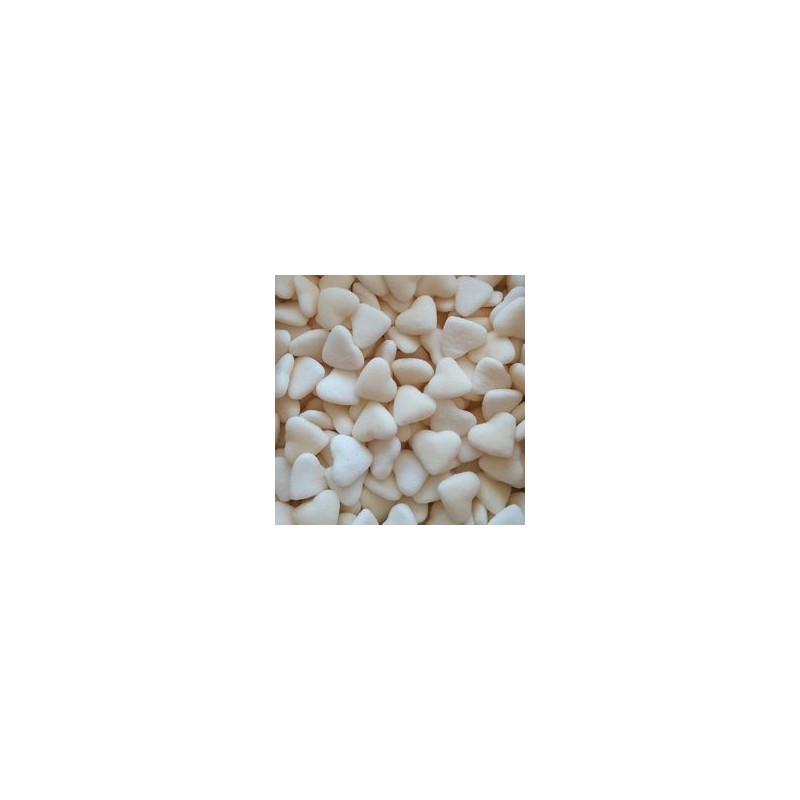 DULCEPLUS Cœurs blancs sucrés 100g