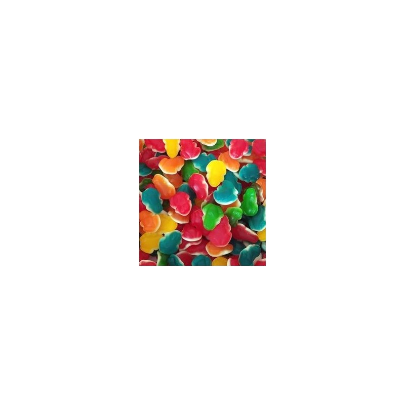 DULCEPLUS Grenouilles lisses 100g DULCEPLUS Grenouilles lisses 100g