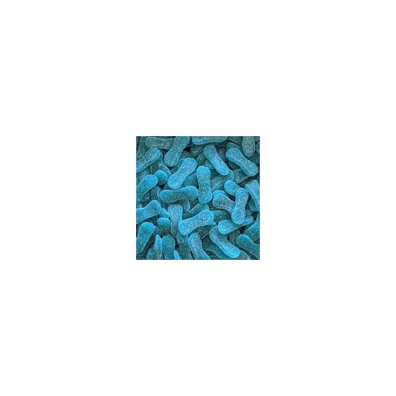 DULCEPLUS Langues bleues framboise sucrées 100g DULCEPLUS Langues bleues framboise sucrées 100g