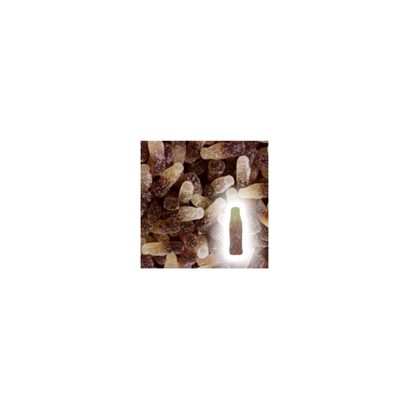 JAKE Bouteilles de cola sucrés 100g JAKE Bouteilles de cola sucrés 100g