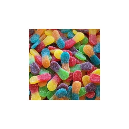 DULCEPLUS Langues Multicolores sucrées 100g
