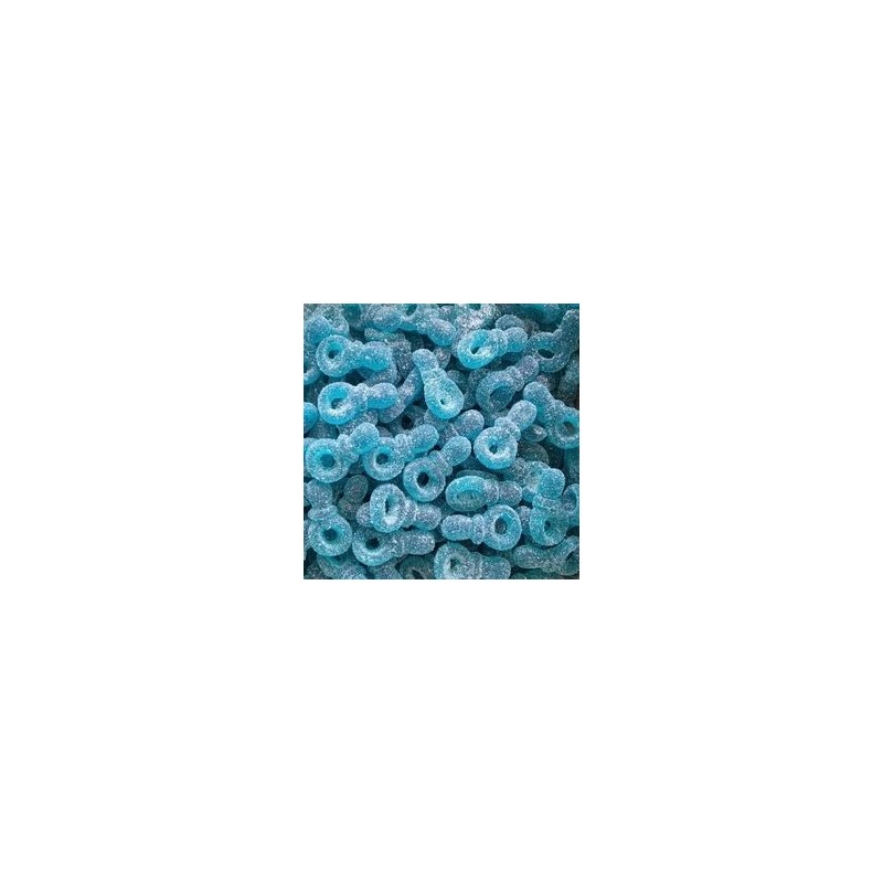DULCEPLUS Tétines bleues framboise sucrés 100g DULCEPLUS Tétines bleues framboise sucrés 100g