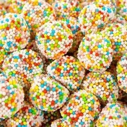 DULCEPLUS Mûres perlées multicolores 100g